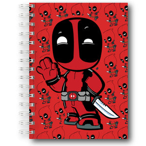 Cuaderno de Deadpool - Hello Chibi