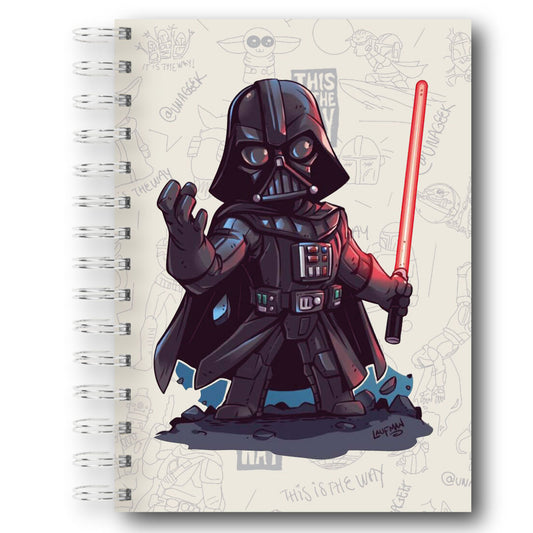 Cuaderno de Star Wars - Mini Darth Vader