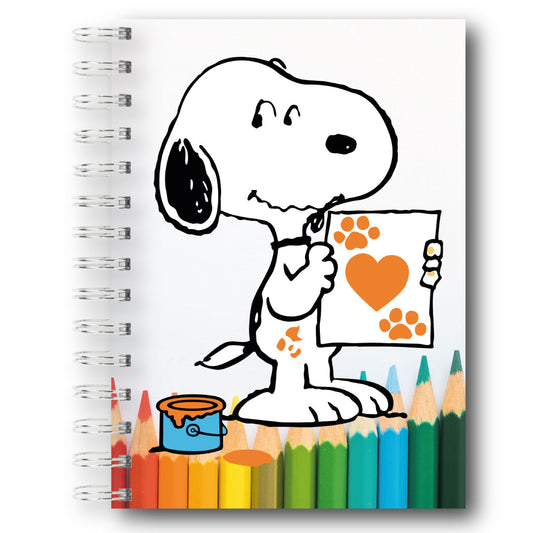 Cuaderno de Snoopy - Be Happy