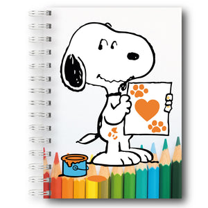 Cuaderno de Snoopy - Be Happy