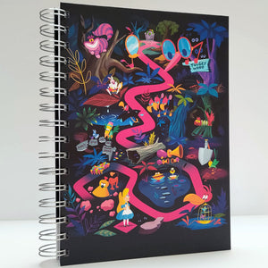 Cuaderno de Alicia en el País de las Maravillas - Mapa