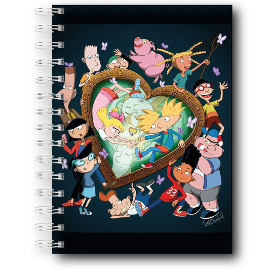 Cuaderno de Hey Arnold - Arnold y Helga