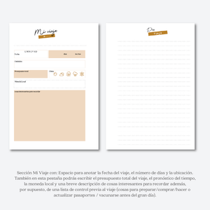 Planner de Viajes