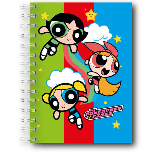 Cuaderno de Las Chicas Superpoderosas - Nubes y Estrellas