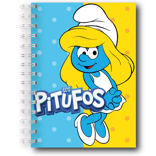 Cuaderno de Los Pitufos - Pitufina
