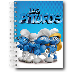 Cuaderno de Los Pitufos - The Smurfs