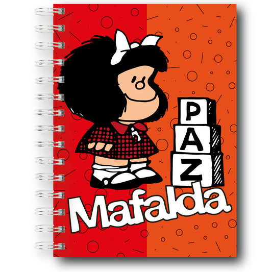 Cuaderno Mafalda - Paz