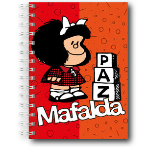 Cuaderno Mafalda - Paz