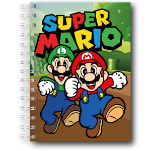 Cuaderno de MarioBross - Mario y Luigi