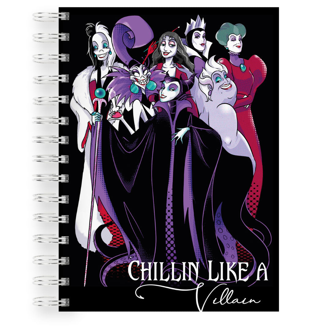 Cuaderno de Villanas Disney - Villanas Oscuras