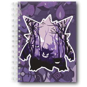 Cuaderno de Ánime Pokemon - Gengar