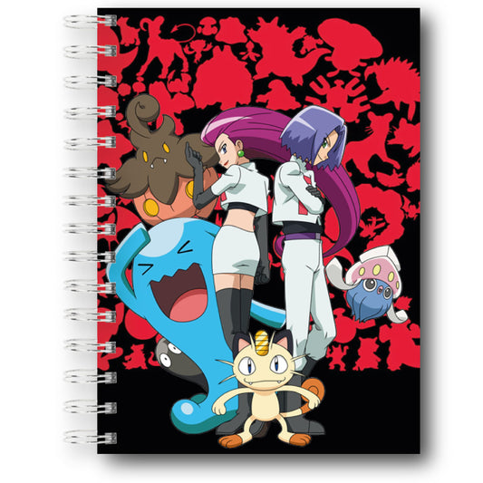 Cuaderno de Ánime Pokémon - Team Rocket
