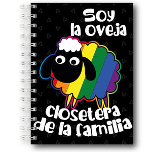 Cuaderno Pride - Oveja Closetera