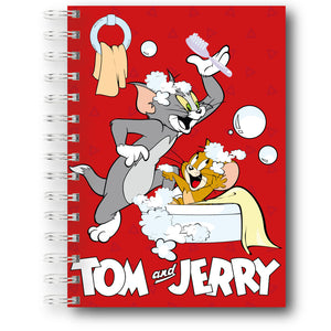 Cuaderno de Tom y Jerry - Tom y Jerry Rojo
