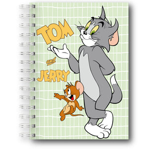 Cuaderno de Tom y Jerry - Tom y Jerry Verde