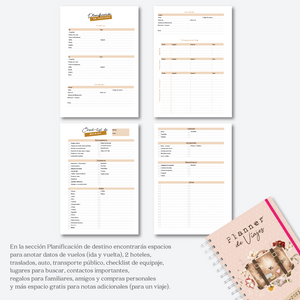Planner de Viajes