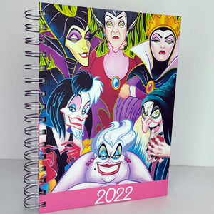 Cuaderno de Villanas Disney - Súper Villanas