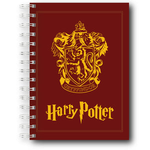 Cuaderno de Harry Potter - Casa de Gryffindor
