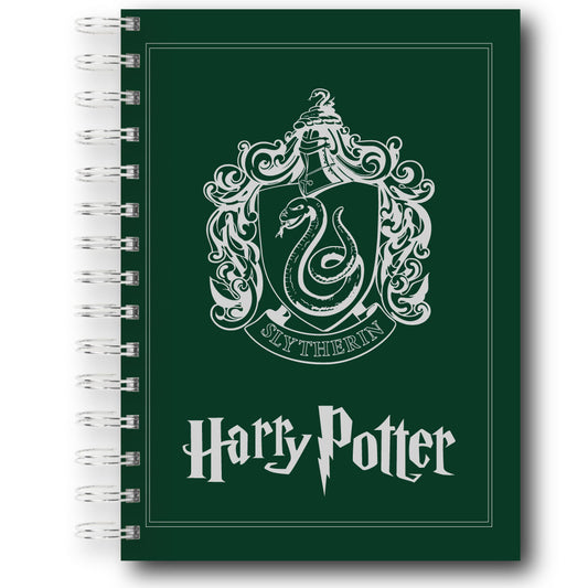 Cuaderno de Harry Potter - Casa de Slytherin
