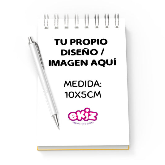 Croquera con portada 100% Personalizada con tu foto o frase favorita