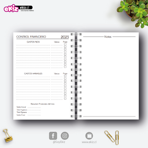 Agenda Bienvenido 2023 + Vista semanal + Finanzas