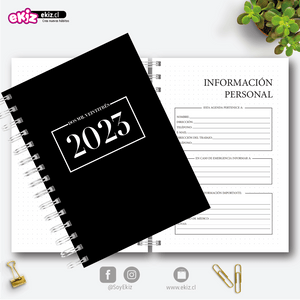 Agenda 2023 Ejecutiva Negra