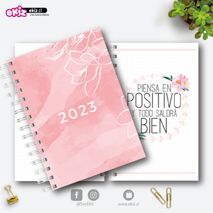 Agenda 2023 Piensa positivo + Vista Semanal