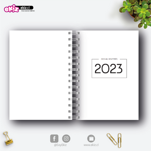 Agenda Bienvenido 2023 + Vista semanal + Finanzas
