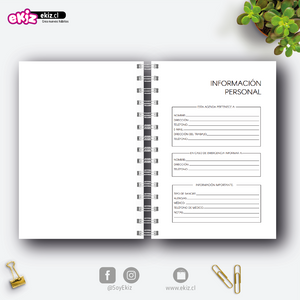 Agenda Bienvenido 2023 + Vista semanal + Finanzas