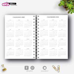 Agenda Bienvenido 2023 + Vista semanal + Finanzas