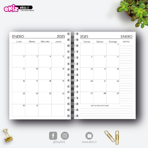 Agenda Bienvenido 2023 + Vista semanal + Finanzas