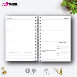 Agenda Bienvenido 2023 + Vista semanal + Finanzas