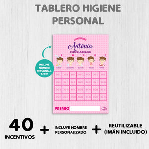 Tablero Higiene Personal