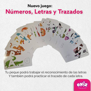 Juego de Números, Letras y Trazados