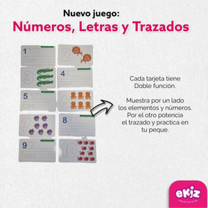 Juego de Números, Letras y Trazados