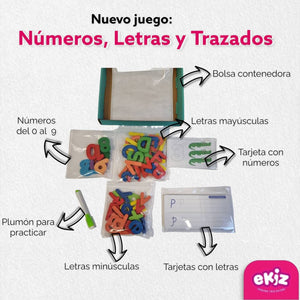 Juego de Números, Letras y Trazados