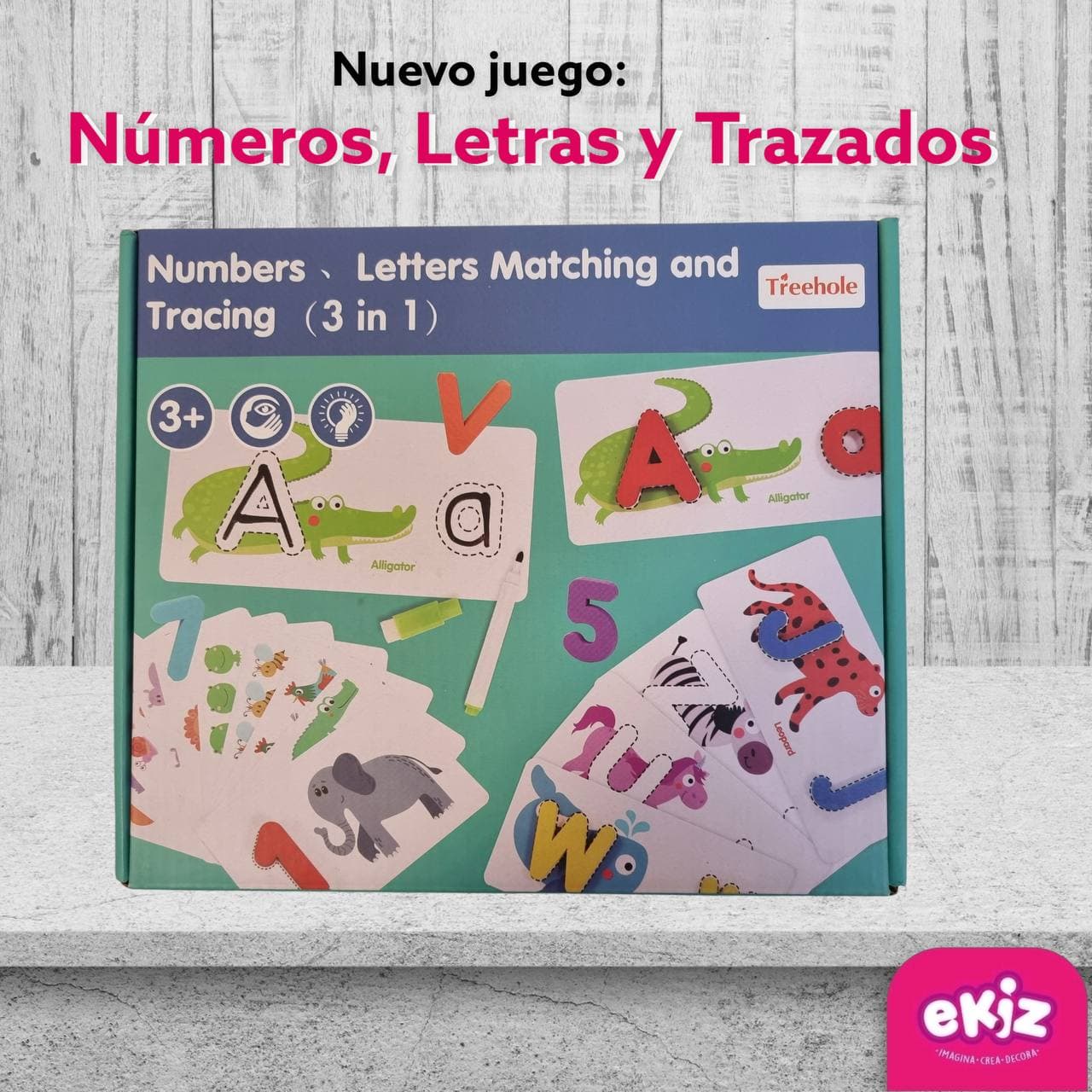 Juego de Números, Letras y Trazados